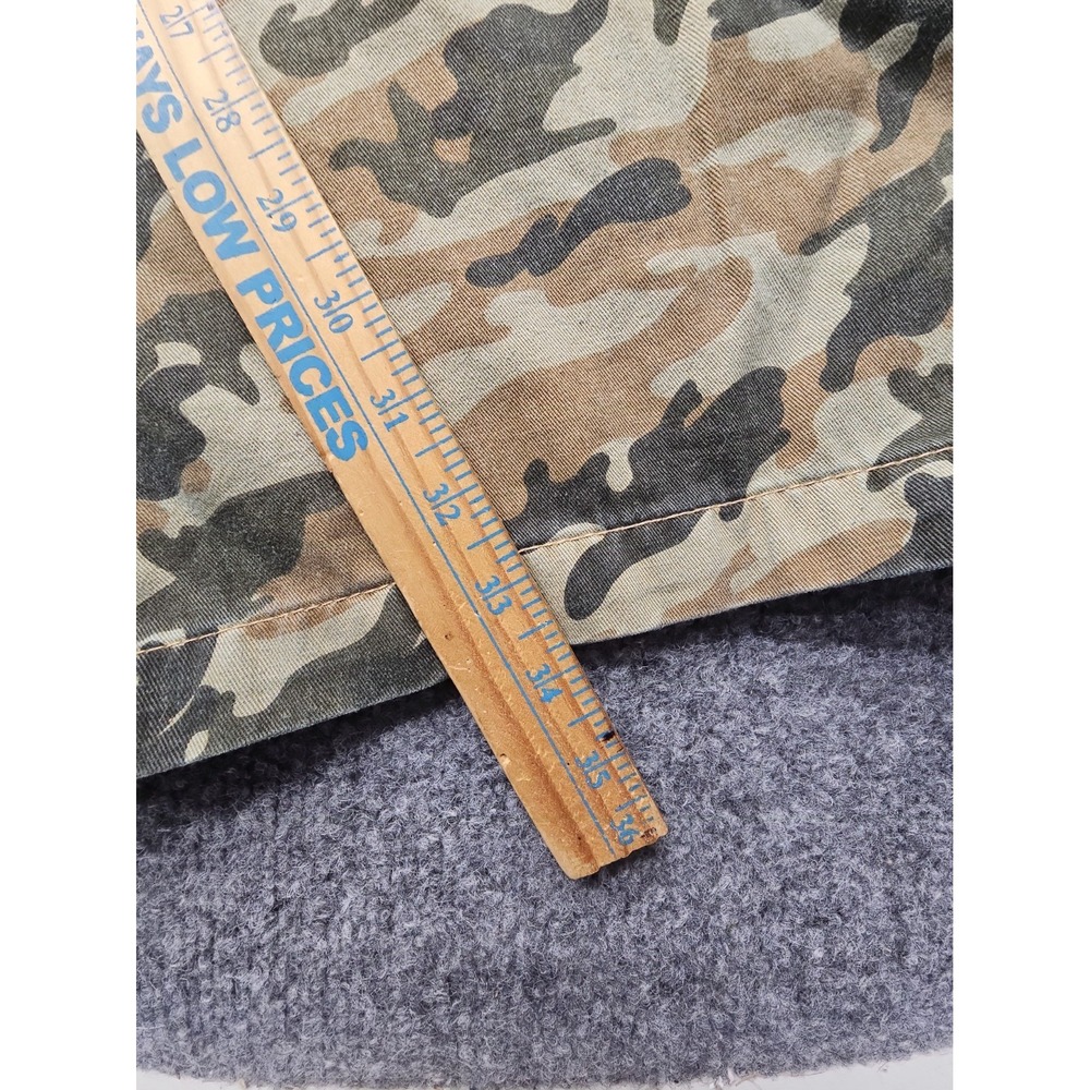 Rocawear Camouflage Cargo Pants  Men's 54x34 Hip Hop Baggy Green Army - Picture 5 of 12